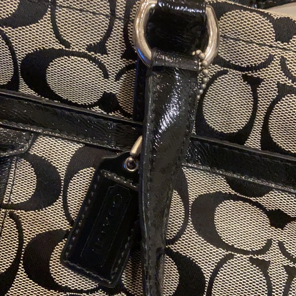 Black Coach Purse - Picture 4 of 5